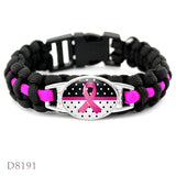 Pink Support Bracelets - The Serenity Movement