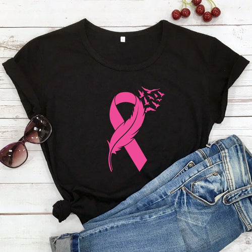 Breast cancer awareness t shirt