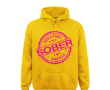 Certified Sober Badass Hoodie