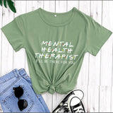 Mental Health Therapist Tee