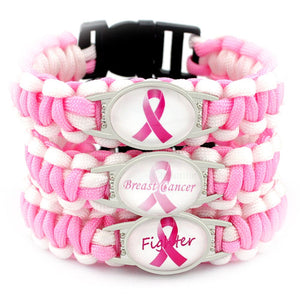 Pink Support Bracelets - The Serenity Movement