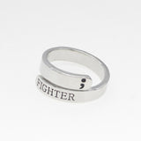 Semicolon Fighter Ring - The Serenity Movement