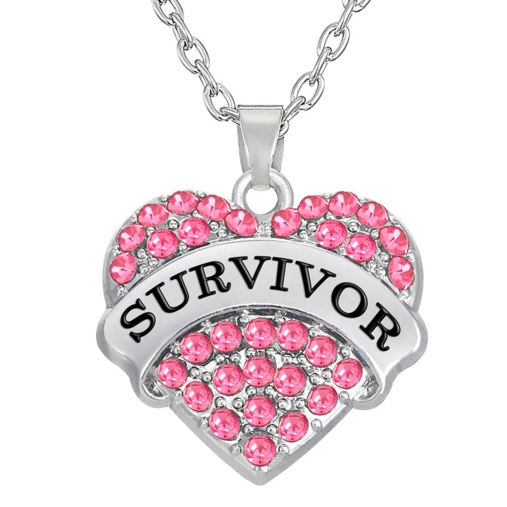 Breast Cancer Survivor Necklace