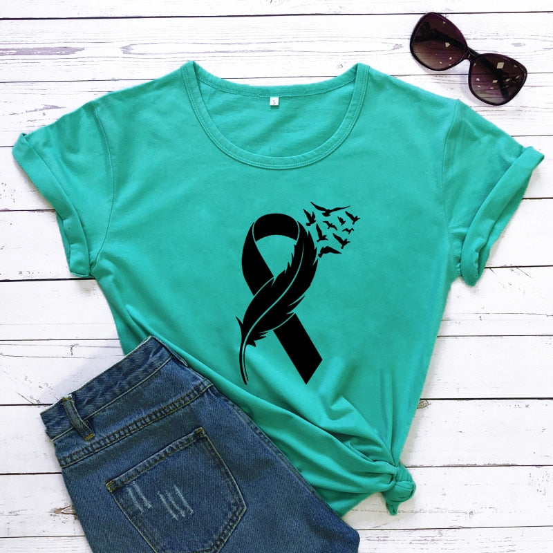The Feather Ribbon Tee