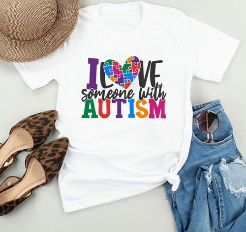 New T Shirt Autism Seeing The World Differently Women Kawaii Summer Tops Graphic Tees Femme Funny Oversize Tshirt Female