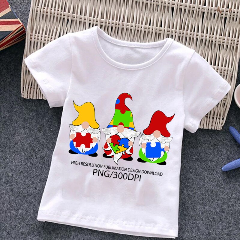 Kids Autism Awareness T-Shirt