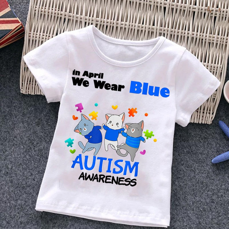 Kids Autism Awareness T-Shirt